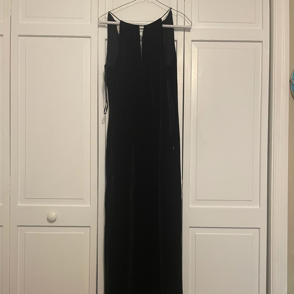 Vintage Anne Klein Velvet Ballgown